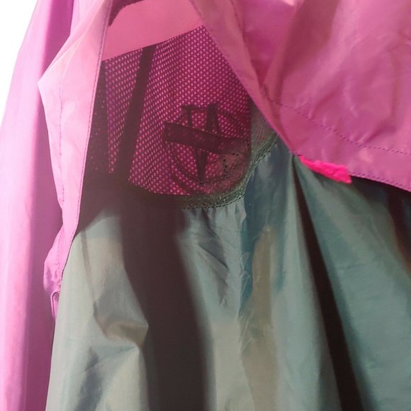 Vintage 90s Nascar Est.1947 Mens S Medium Jacket Windbreaker Purple Hooded Zip - Picture 8 of 12